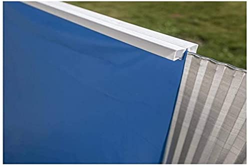 Gre Fprov918 - Liner Para Piscinas Ovaladas 915X470 Cm Con Altura 132 Cm, Color Azul