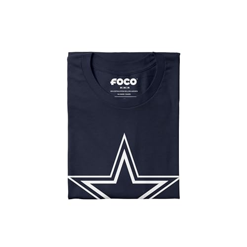 Image of FOCO Men's NFL Team Primary Logo Black Short Sleeve T-Shirt