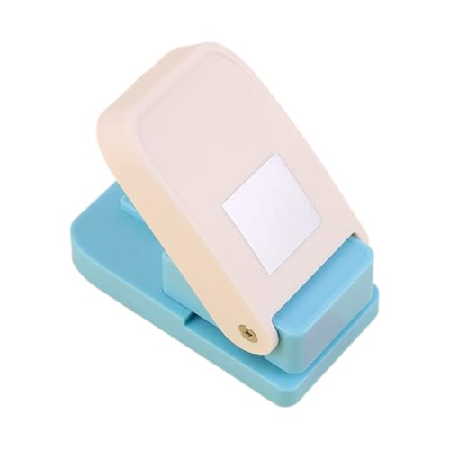 Sturdy Construction: This square paper punch features a child-safe design made of flexible, odorless PP material that ensures minimal force during use. Its long-lasting construction supports repeated artistic projects, perfect for imaginative activities at home or school