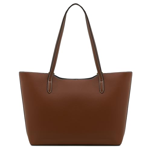Image of Miraggio Riva 14 Inch Laptop Tote Bag For Women Office Use | Office Tote Bag With Padded Laptop Sleeve And Zipper Closure | Stylish Totes