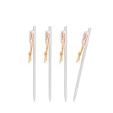 Boundless Voyageチタンペグ 鍛造 軽量 強靭 反射ロープ付き 20cm/24cm/30cm/35cm/40cm 4本/6本セット ペグ チタン製 テントペグ タープ ステーク アウトドア/キャンプ 用品 岩場 砂浜 砂利 芝生 硬い土対応 収納袋付き（24cm - 4本）