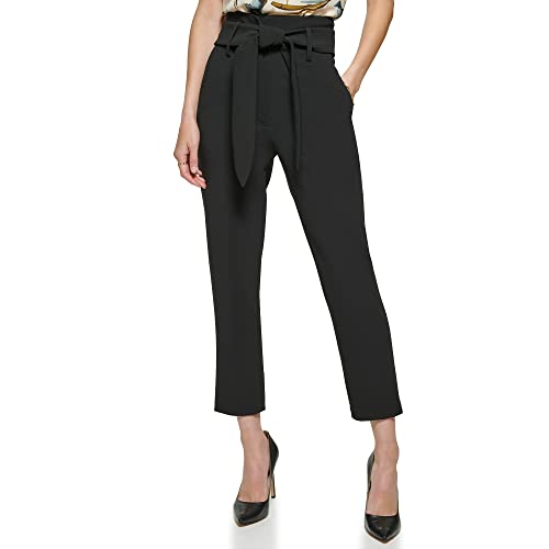 DKNY Womens Paperbag Waist Pant