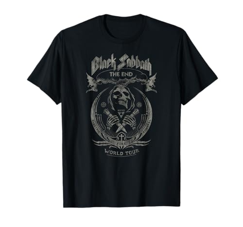 Photo de Black Sabbath Iconic The End World Tour Graphique T-Shirt