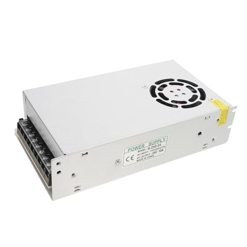 Alimentation LED 24v 10a 250w stabilisée avec ventilateur