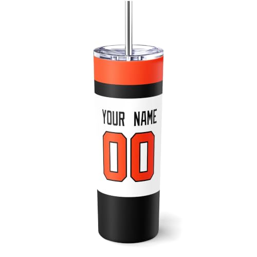 Image of ANTKING Philadelphia Tumbler 20oz Travel Mug Custom Name Number Gifts | Stainless Steel Insulated Coffee Cup for Men Women