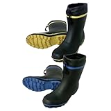 [キタ] 安全ショートゴム 長靴 (カバー付) KR7310 喜多 5L(29.5～30.0) ブルー