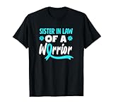 Cuñada De Un Guerrero Cáncer Cervicouterino Apoyo Camiseta