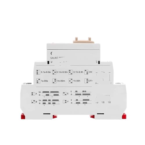 Relais de temps numérique GRT8 réglable 220V avec double contact