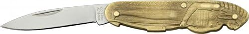 Novelty Cutlery K0001 Indian Stainless Steel Pen Blade Pocket Folding Knife