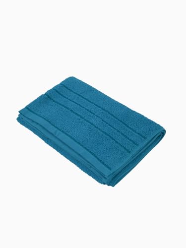Image of Monte Carlo Essential 100% Cotton Small Bath Towel | 340 GSM Ultra Lightweight & Quick Dry | Soft Absorbent Compact Towel 60x120 cm | Bathroom Towel for Gym, Travel & Daily Use (Soho) | Perriwinkle