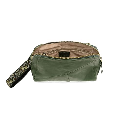 Image of Joy Susan Woven Strap Crossbody: Gigi Wristlet