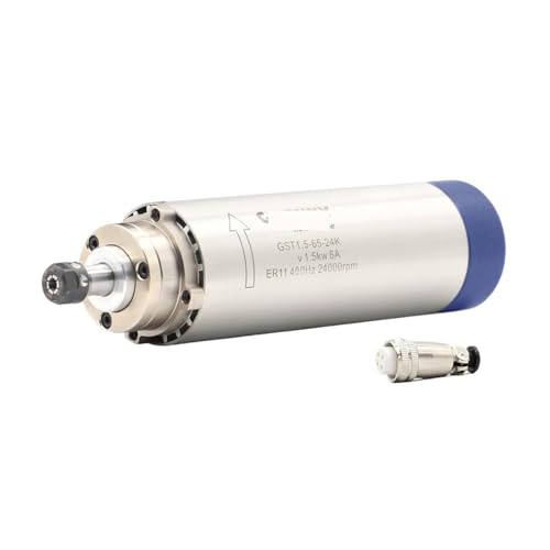 Husillo ER11 de 1,5 kW para grabado y fresado a alta velocidad de 24000 rpm