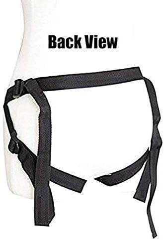 Black Unisex Underwear Strapless Underwear Brief - Harness Wearable Strapless Harnesses panties Adjustable size ads4