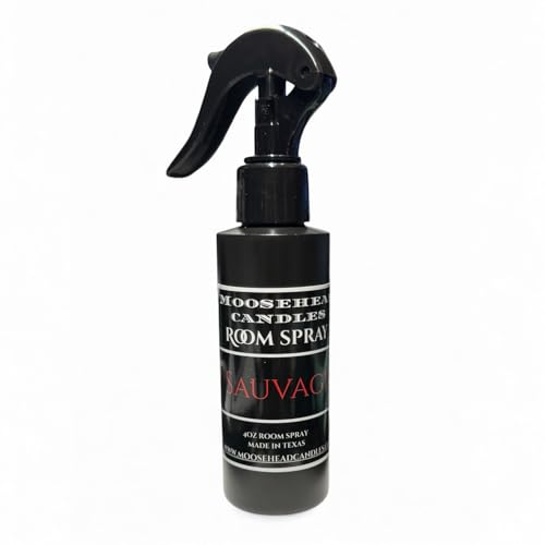 Room and linen spray | Sauvage inspired Masculine Body and Room | essential oil linen spray deodorizer and bathroom spray | car air freshener 4oz bottle