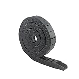 Cable Chain 7 * 7 10 * 10 15 * 20 15 * 30mm 1M Non-Opening Semi-Enclosed Plastic Drag Chain Drive Drag Chain Machine(18x25 mm)