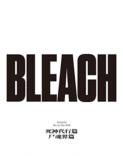 BLEACH Blu-ray Disc BOX 死神代行篇＋尸魂界篇(完全生産限定版)