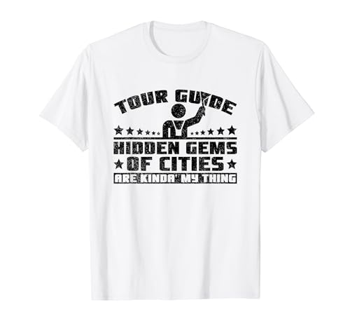 City Tour Guide Design For A City Travel Guide T-Shirt