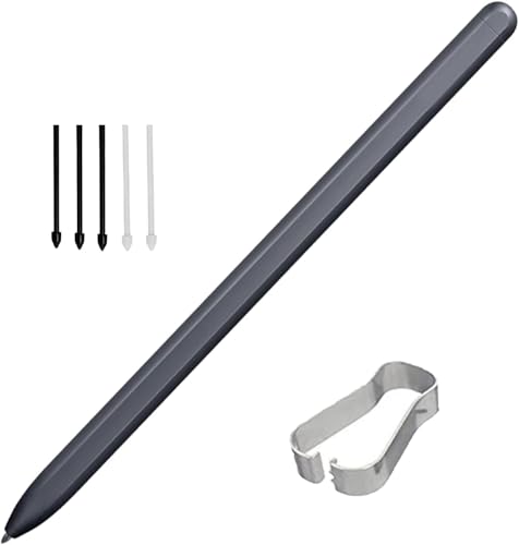 Galaxy Book 2/3/4/5 360 S Pen pour Samsung Galaxy Book2/3/4/5 Pro 360 Stylo pour Samsung Galaxy Book2/3/4/5 360 Stylus Pen sans Bluetooth + pointes/stylet (Mystic Black)
