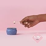 Capri Blue Volcano Scented Mini Tin Candle - Printed Mini Tin Jar Candle - Luxury Candles for Home Scented with Tropical Fruit & Sugared Citrus - Soy Candle Wax Blend - Blue Candle (3 oz) - Image 5