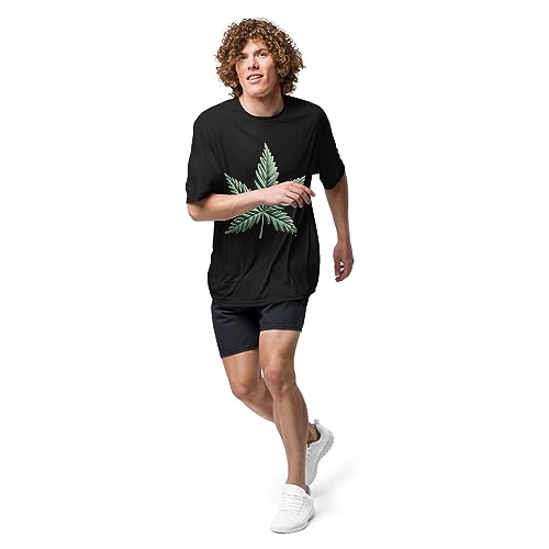 T-shirt cannabis marijuana pour éviter la transpiration pendant l'effort physique