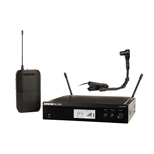 Shure BLX14R/B98 Rack Mount Wireless Microphone System with BETA98H/C Clip-on Gooseneck Instrument Mic (Discontinued by Manufacturer)