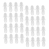 BELLIFFY 50 Paare Wiederverwendbare Silikon ohrstöpsel Transparent Gehörschutz für Konzerte Baustellen Schlafen Lärmreduzierung Weiche Schalldichte Ohrstöpsel für Effektiven Hörschutz