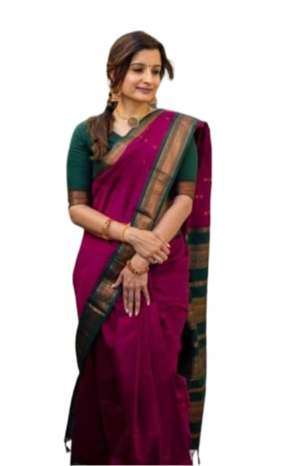Image of gadwal cotton sarees