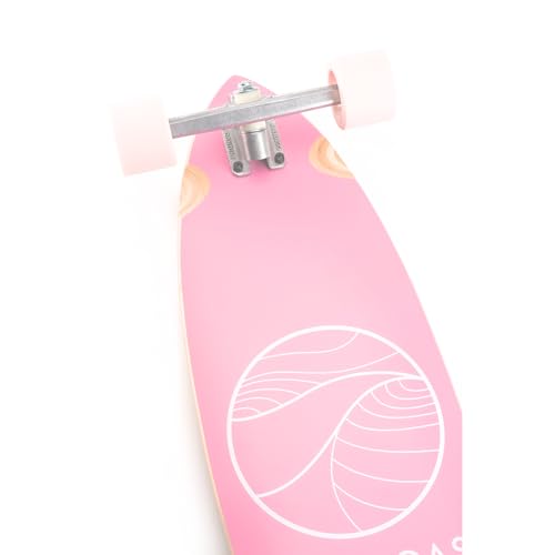 Goldcoast Skateboards StrokesTealPT Cruising Longboard