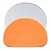 Corne Patisserie,Grattoir à Pâte en Plastique Coupe pâte,2 Pièces Plastique Racloir Patisserie Spatules pour Pain Cuisine, Pâtisserie, Crêpes,pour Pate Fromage Chocolat ,15,8x10,3cm(Orange,Blanc)