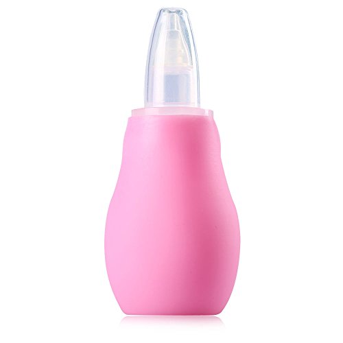Tini Regner - Aspirador nasal para bebés (caucho natural) rosa rosa
