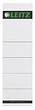 Schild für Ecken LEITZ Ordner-Rückenschilder zum Einstecken für Ordner mit 8,0 cm Rückenbreite
