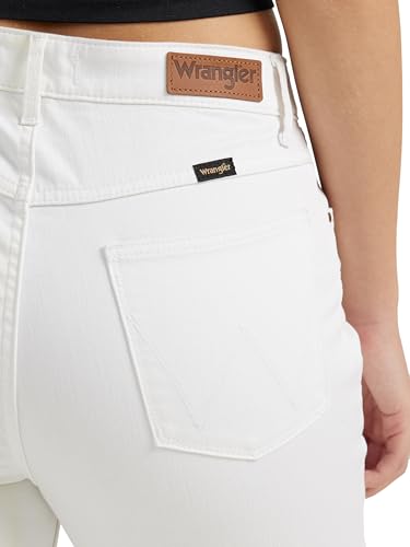 Wrangler Women's High Rise Unforgettable Skinny Jean, Bright White, 16 - image 3