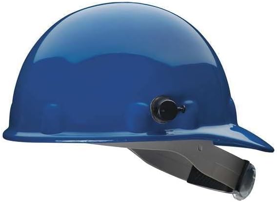 Front Brim Hard Hat, Type 1, Class G, Ratchet (8-Point), Blue