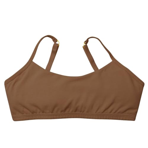 Yellowberry Ladybug Bra Cotton Training Bra for Girls, Tweens & Teens with Full Coverage & All-Day Comfort