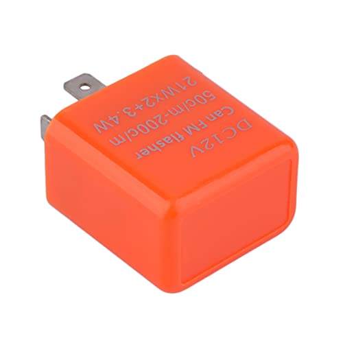Relé Flasher LED de 2 pines 12V intermitente electrónico para motocicleta 4