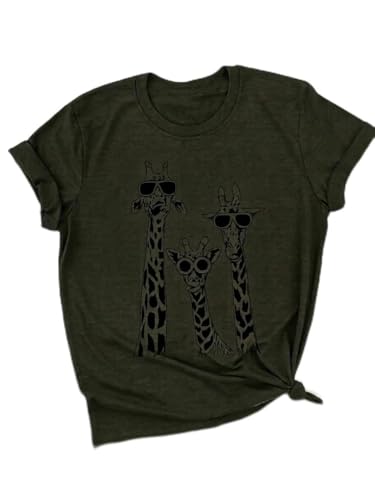 Image of Jawdrobe Women's Graphic Printed T-Shirt Soft Cotton Blend Tee for Everyday Style | Oversized Fit Half Sleeve Printed Round Neck T-Shirt for Women