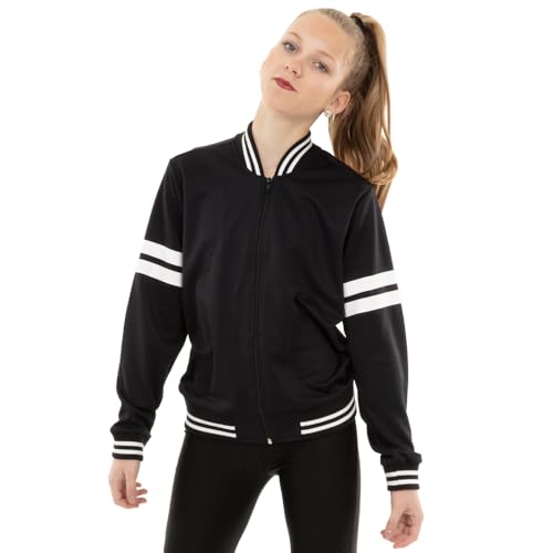Move U Varsity Bomber Track Jacket for Girls3