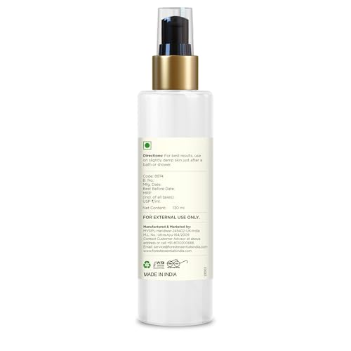 Image of Forest Essentials Ultra-Rich Body Milk Oudh & Green Tea | Ayurvedic Nourishing Body Lotion to Replenish Skin Moisture and Leave it Smooth & Scented