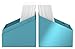 Ultimate Guard Boulder Solid 100+, Deck Case for 100 Double-Sleeved TCG Cards, Turquoise, Secure & Durable Storage for Trading Card Games, No Transparency