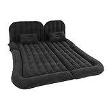 GEBBEM Car Air Mattress for Jeep Cherokee IV (KK) 2008 2009 2010 2011 2012, Portable Car Mattress Inflatable Bed Foldable with Pillow Camping Travel Car Accessories,Black