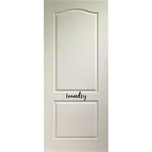 Vinilo lavandería para decorar la puerta del cuarto de la colada 3