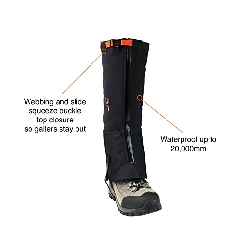 Hillsound Armadillo LT I Waterproof, Unisex, Breathable Gaiters for Year-Round Hiking, X-Small
