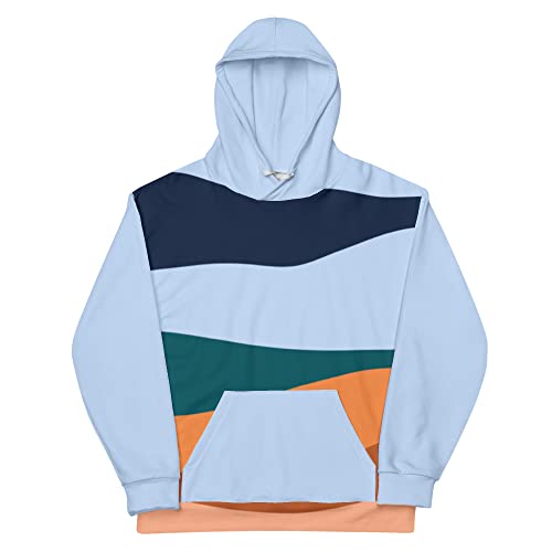 Sweats à capuche pour hommes multicolores blanc XL - Sweat-shirt sport