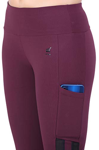 Image of Women's JUST-Dry Ankle Length Gym Workout Yoga Fitness Active Sports Pants