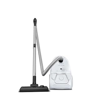 Rowenta Compact Power Aspirateur avec sac, Moteur basse consommation de 900W max, Compact, Haute filtration, 3L RO3967EA, Blanc