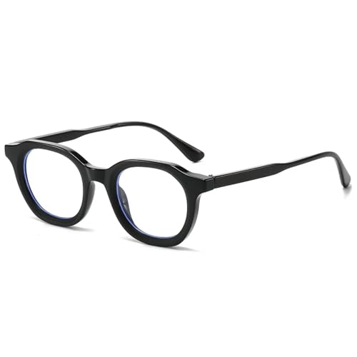 Lunettes de soleil rondes contre l'éblouissement UV400 style punk vintage pour l'extérieur