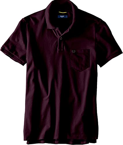 Image of Celsius Men's Half Sleeve Classic Solid Pique Polo with Pocket