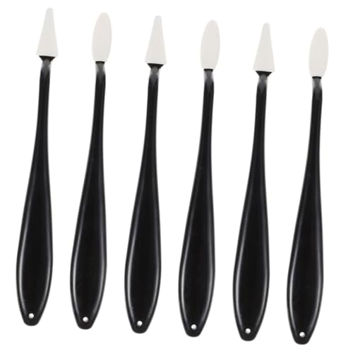 AUTSUPPL 6pcs Blending Stump Pencil Erasers Wipers Kneaded Eraser Mixer Blender Blending Sticks Sketch Drawing Stumps Sketch Painting Sketching Drawing Tools Sketch Wipes Pens Sponge Black