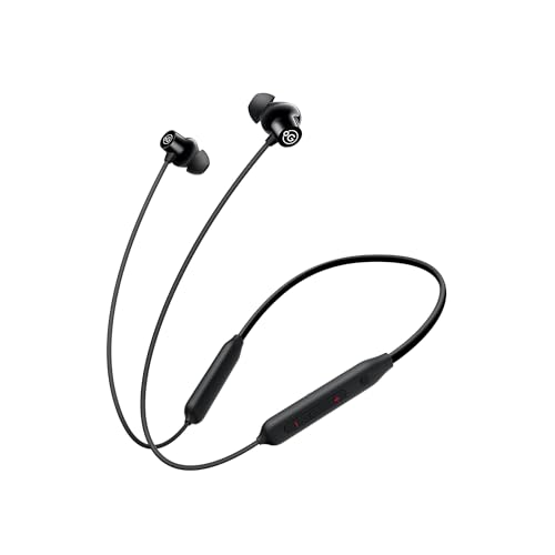 OOGE Tune 7 in-Ear Bluetooth Neckband with ENC, 3D Surround Sound, Magnetic On-Off, Voice Assistant, Type-C Fast Charging, IPX5 Sweat-Resistant, 25H Playtime, 10mm PureTone Driver for Dynamic Bass