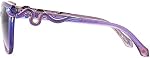 Betsey Johnson Womens Serpentine SunglassesSunglasses